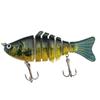 Atacado de fábrica Luya isca dura multi-seção simulação de peixe 10cm/15g plástico sete-seção isca multicolor