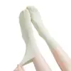 Calcetines holgados de alta densidad para mujer, suaves y cómodos, hechos de algodón peinado, absorbentes del sudor y transpirables, calcetines de algodón de color sólido antibacterianos 10A, 200 puntadas