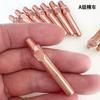 Antorcha de Soldadura Punta de Contacto M6 40/45*0.8/1.0/1.2 Cobre Cromo Zirconio Punta de Contacto de Cobre Mecanizada de Precisión Punta de Antorcha de Soldadura con Protección de Gas
