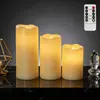 Luz de Vela Impermeable para Exteriores Transfronteriza Fiesta de Bodas Mesa Atmósfera Luz Decoración Control Remoto Simulación Luz de Vela Electrónica
