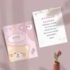 Celebração dos 100 Dias do Bebê, Celebração do Mês Cheio, Cartão de Bênção para Banquete de Aniversário, Cartão de Convite Personalizado para Festa de Aniversário, Pequeno Cartão Comemorativo