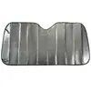 Parasol para Parabrisas de Coche de Papel de Burbujas, Plegable Tipo Ventosa, Aislamiento Térmico, Ajuste Universal