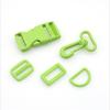Baotong suministra hebilla de plástico de tres velocidades de 25 mm, hebilla de ajuste japonesa, hebilla para accesorios de equipaje, hebilla para mochila, 25 colores