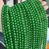 Cuentas Sueltas de Jade Malayo Grado 7A Calcedonia Accesorios para Joyería DIY Pulseras con Cuentas Ropa Collares Productos Semi-Terminados