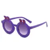 Gafas de Sol Protección UV Estilo Coreano Dibujos Animados Bebé Niño Niña Forma de Conejo Lindo Gafas de Sol para Niños
