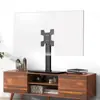 Suporte de base para TV personalizado, suporte ajustável em altura, suporte de TV, base de TV, suporte para monitor de tela, suporte de parede