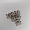 Teclado de urso transparente colorido para alívio do estresse, teclas de teclado mecânico personalizadas para redução do estresse e personalização de teclas personalizadas