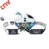 Pulsera de Etiqueta Tejida Rfid de Comercio Exterior Tarjeta Pequeña Desechable Pvc Música Nfc Código de Barras Fo8 Personalización de Tarjeta Pulsera