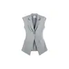 Blazer casual entallado de lujo ligero estilo francés para mujer, diseño único, disponible para transmisión en vivo y distribución