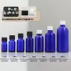 Botellas de Aceite Esencial al por Mayor de 5 ml/10 ml/30 ml, Botellas de Vidrio Marrón Ámbar Bloqueadoras de Luz, Botellas de Vidrio para Dispensar Aceite Esencial de Viaje