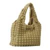25 Verão Lona Bolsa Simples de Mão Estilo Coreano Nuvem Puff Flor Ombro Axila Mãe Coração Bolsa