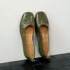 Zapatos Franceses de Piel de Cordero para Mujer 2026 Estilo Nuevo Piel Genuina Cómodos Tacón Bajo Suela Plana Zapatos Pequeños de Cuero No Cansan los Pies Bailarinas
