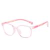 Nuevo armazón de gafas TR90 para hombre de alto sentido miopía moda gafas de silicona armazón de gafas cuadrado de alto sentido para mujer al por mayor