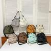 Bolso tipo cubo informal de gran capacidad, nuevo bolso de hombro con cordón ajustable y diseño avanzado para mujer.