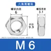 Suministro en stock acero inoxidable 304 tuerca hexagonal delgada DIN439 M4M6M8M10M12 tuerca hexagonal delgada de seguridad