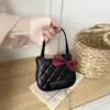 Bolsa Pequena Fofa e Fashion 2026 Verão Novo Estilo Menina Doce Bolsa Transversal com Laço Porta-Moedas para o Dia a Dia Atacado