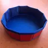 Al por mayor de fábrica piscina plegable de agua para mascotas, bañera para perros, piscina portátil para exteriores, bañera de limpieza para gatos y perros