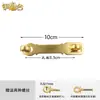 Trinco de Porta Espessado Todo em Cobre Fecho de Trava Antigo Chinês Fivela de Fechadura de Cobre Puro Fivela de Corrente Retrô Fivela de Porta Fechadura de Porta Porta de Armário de Porta