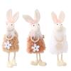 Nuevas decoraciones de Pascua transfronterizas, adornos de conejito, decoración del hogar de Pascua, colgantes para ventanas, accesorios al por mayor