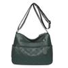Nova moda feminina em relevo bolsa mensageiro ombro europeu e americano retro multi-camada de grande capacidade mochila mãe saco atacado