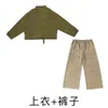 Conjunto de Jaqueta Hip-Hop da Moda e Calça Cargo para Dança de Rua Infantil, Roupa de Performance Incrível e Estilosa para Meninas