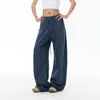Design Americano Desconstruído Calças de Moletom Esportivas Casuais Masculinas e Femininas Nova Coleção Primavera e Outono Marca da Moda Retro Soltas de Pernas Largas Calças da Moda