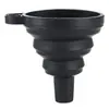 Embudo Plegable de Silicona Portátil Embudo de Cuello Largo Embudo Telescópico para Drenaje de Aceite Embudo Grueso de Cocina para Hogar para Dispensar Líquidos Embudo de Rejilla para Aceite