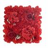 Productos transfronterizos directos de fábrica pared de flores de simulación decoración de pared de fondo de boda flores artificiales pared de flores de rosas fila de flores de boda