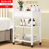 Carro Especial para Salón de Belleza Estante Pequeño Estante de Almacenamiento para Barbería Carrito de Mano para Uñas Carrito de Herramientas Carrito de Almacenamiento
