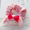 Japonés Lindo Dibujo Animado Yugui Perro Estrella Dailu Tela Lazo Chica Intestino Corazón Anillo para el Cabello Chica Suave JK Accesorios para el Cabello