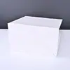 Bolsa de Cartón Blanco Spot Bolsa para Ropa Regalo Bandolera Tienda de Gafas Bolsa de Empaque para Compras Bolsa de Papel Publicitaria Se Puede Personalizar