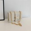 Bolso Bolso de Hombro para Mujer Patrón de Piedra Bandolera Bolso para Mujer Primavera 2025 Nuevo Estampado Color Sólido Pequeño Bolso Cuadrado Venta al por Mayor Transfronteriza