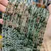 Cuentas Redondas de Jade del Sur Cuentas Sueltas Ágata de Cristal DIY Collar Accesorios de Joyería Semi-Terminados Venta al por Mayor Cuentas Sueltas Hechas a Mano DIY