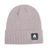 Inverno Quente Frio Chapéu de Lã Masculino forrado com lã Chapéu Tricotado Espesso com Etiqueta de Letra Esportes ao Ar Livre Proteção de Orelha Chapéu de Esqui