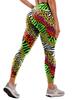 Calça de Corrida Fitness Yoga Feminina Europeia e Americana de Alta Elasticidade, Cintura Alta, Levanta Bumbum, Sensação de Segunda Pele, Secagem Rápida, com Estampa de Leopardo e Efeito Levanta Quadril