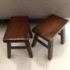 Bancos Pequeños de Baile para Accesorios, Performance Musical de Pesca con Luz, Baile de Puente de Madera para Personas Mayores, Taburete de Recuerdo para el Día del Niño