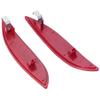 Un Par de Adecuado para Renault Megane Mk3 08-13 Coche Parachoques Trasero Lámina Reflectante 265650004R