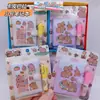 Nuevo Modelo 2025 E005 Sanrio Pequeño Cuaderno con Bolígrafo, Mini Planificador Lindo de Dibujos Animados, Cuaderno Portátil con Bolígrafo para Estudiantes