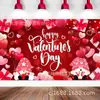 Fondo de Tela para Banner de San Valentín Amazon Temu Bandera Decorativa para Ambiente de San Valentín