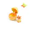 Conjunto de Ovo de Dragão Impresso em 3D Figura de Dragão Presente Montagem Decoração Colorida Brinquedo Criativo Tendência Suprimento Exclusivo Transfronteiriço