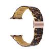Resina Natural Adecuada para S11/12 Apple Iwatch345678910 Correa de Reloj Ultra Transparente de Tres Piezas