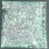 Atacado de fábrica fragmentos irregulares de pet cor de papel de doce fragmentos de vidro de cor mágica papel de vidro para unha
