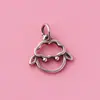 Accesorios de Plata S925 Calados Animales del Año Rata, Buey, Cerdo y Tigre Doce Signos del Zodíaco Cuentas Separadas Joyería Accesorios DIY