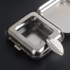 Cenicero Portátil para Uso en Casa, Cenicero Anti-Ceniza Volante, Cenicero Doméstico Extra Grande con Tapa, Cenicero de Alta Gama para Coche