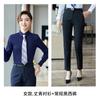 Camisa de Mujer Manga Larga Ropa de Negocios Primavera 2023 Nueva Ropa de Trabajo Ajustada para Hombre y Mujer Traje Formal Negocios Camisa 4S