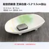 Jian Shan Recipiente para Arreglos Florales, Maceta, Cuenco de Cerámica, Bandeja Hidropónica Pequeña de Flujo Original para Flores, Maceta de Cerámica para Bonsái, Maceta con Plato