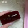 Anel Tj001 de Renda Super Brilhante com Strass, Design de Nicho, Estilo Francês de Luxo, Anel Exquisito para Dedo Indicador