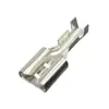 Enchufe de 6.3 resorte 250 terminal terminal de crimpado en frío 4.8 conector de terminal 187 terminal de resorte de enchufe continuo