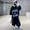 Ropa para Niños Conjunto de Sudadera de Otoño para Niños 2026 Nuevo Estilo para Niños Mayores Primavera y Otoño Moda Urbana Deportiva Súper Genial para Niños