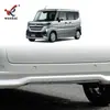Adecuado para 24 Suzuki Spacia Custom Parachoques Trasero Modificado Tiras Decorativas Brillantes Electroplateadas Especiales Anticolisión